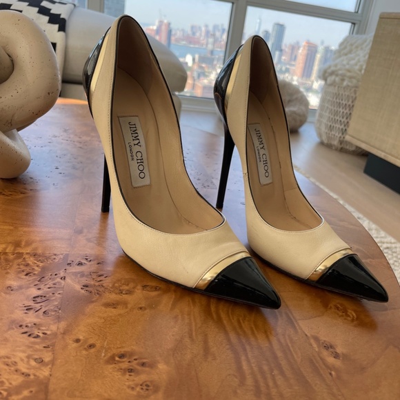 Jimmy Choo cap toe stilleto - Picture 3 of 7